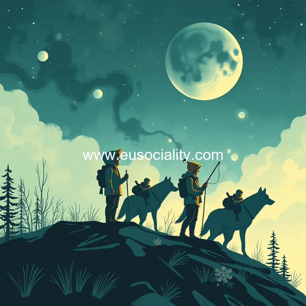 Read more about the article Science club’s wolves in sisters tracking expedition!