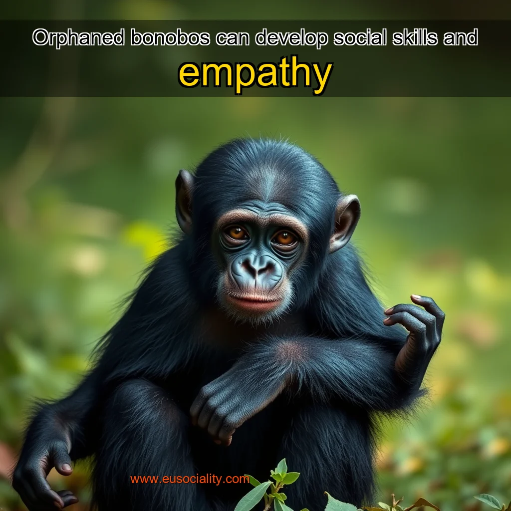 Read more about the article Orphaned bonobos can develop social skills and empathy