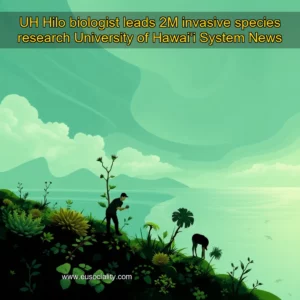 Read more about the article UH Hilo biologist leads 2M invasive species research  University of Hawaiʻi System News