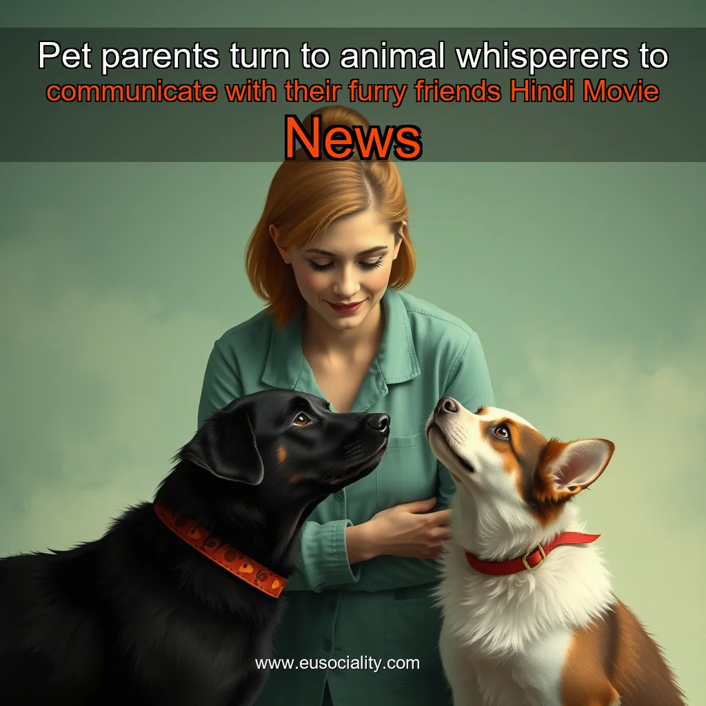 Read more about the article Pet parents turn to animal whisperers to communicate with their furry friends  Hindi Movie News