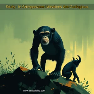 Read more about the article Study : In Chimpanzees  Urinations Are Contagious