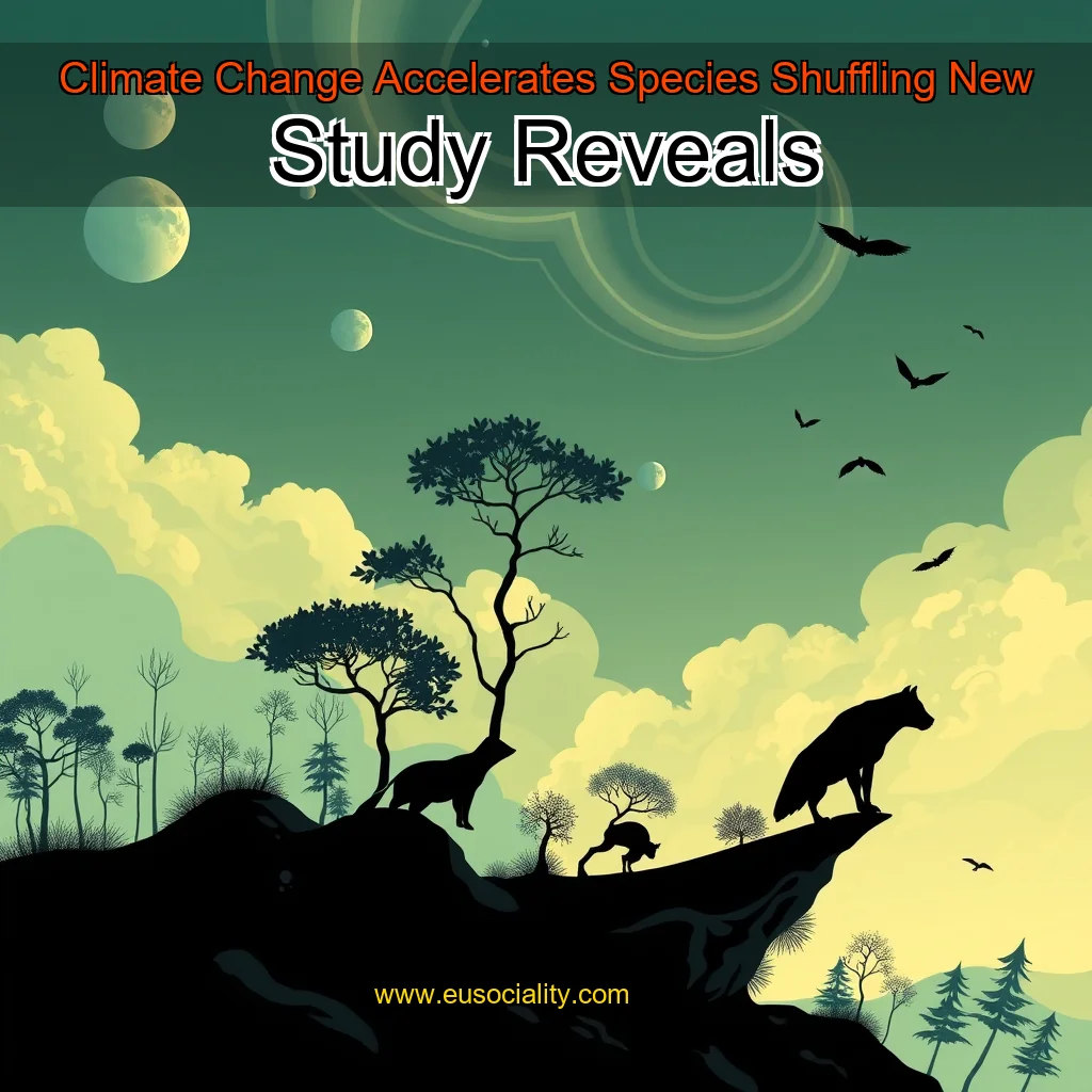 Read more about the article Climate Change Accelerates Species Shuffling  New Study Reveals