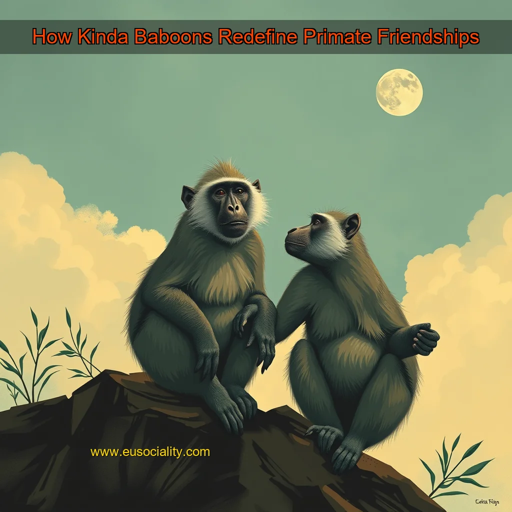 Read more about the article How Kinda Baboons Redefine Primate Friendships