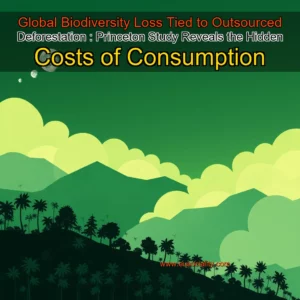 Read more about the article Global Biodiversity Loss Tied to Outsourced Deforestation : Princeton Study Reveals the Hidden Costs of Consumption