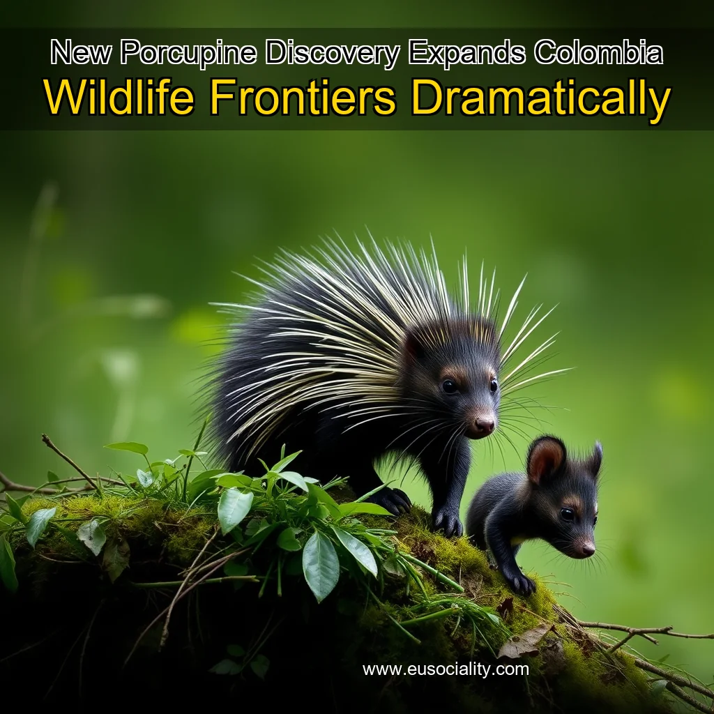 Read more about the article New Porcupine Discovery Expands Colombia Wildlife Frontiers Dramatically