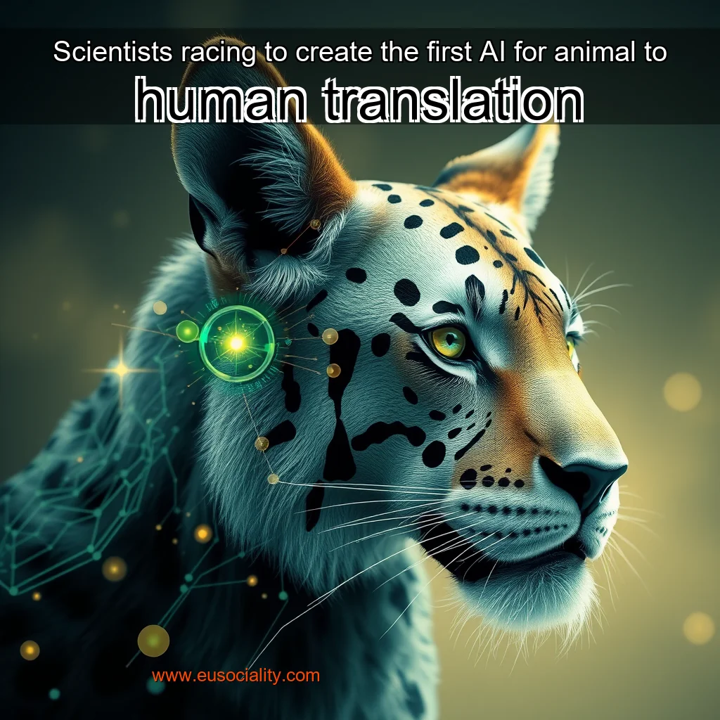 Read more about the article Scientists racing to create the first AI for animal  to  human translation