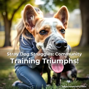 Read more about the article Stray Dog Struggles: Community Training Triumphs!