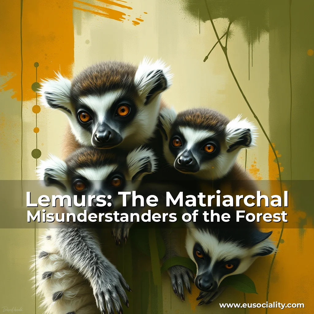 Read more about the article Lemurs: The Matriarchal Misunderstanders of the Forest
