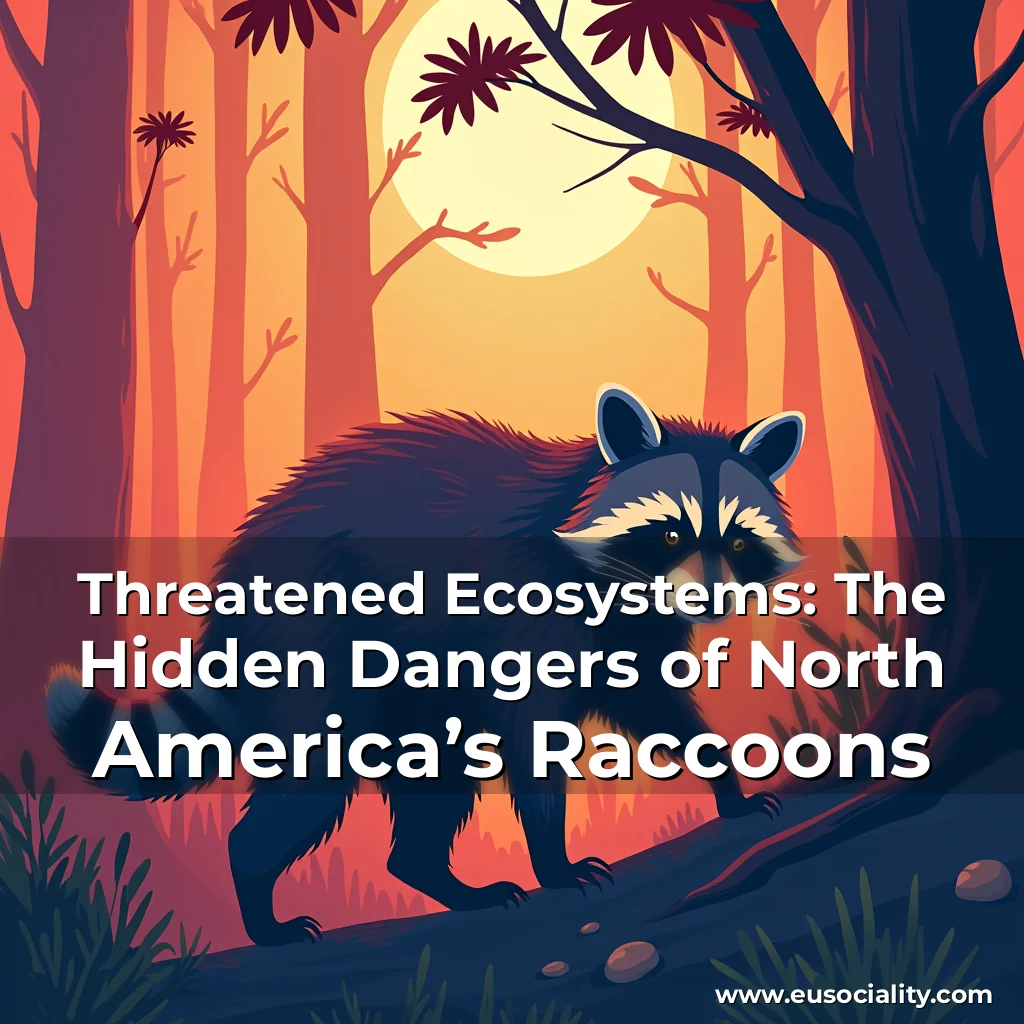 Read more about the article Threatened Ecosystems: The Hidden Dangers of North America’s Raccoons