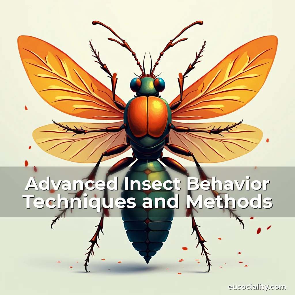 Read more about the article Advanced Insect Behavior Techniques and Methods