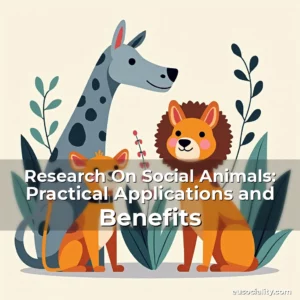 Artistic representation for Research On Social Animals: Practical Applications and Benefits