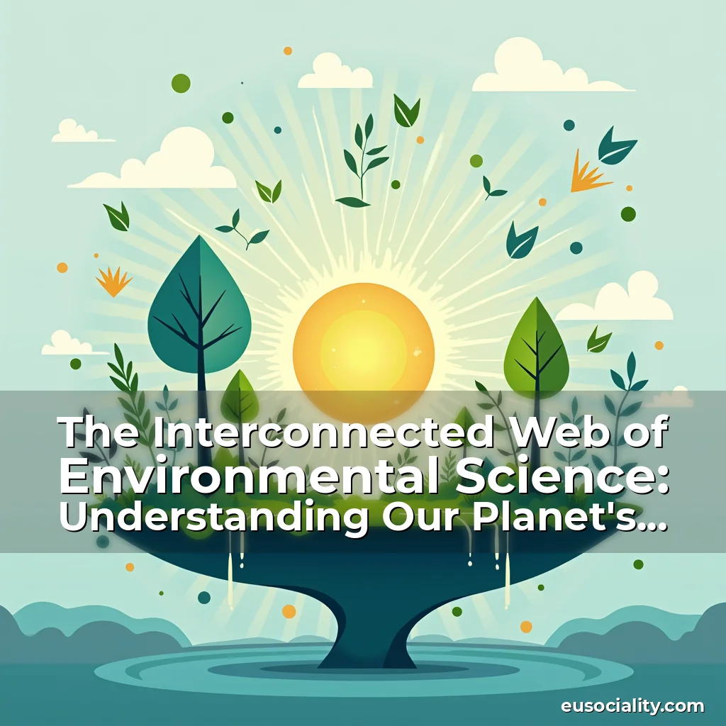Read more about the article The Interconnected Web of Environmental Science: Understanding Our Planet’s Fragile Balance