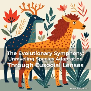 Artistic representation for The Evolutionary Symphony: Unraveling Species Adaptation Through Eusocial Lenses