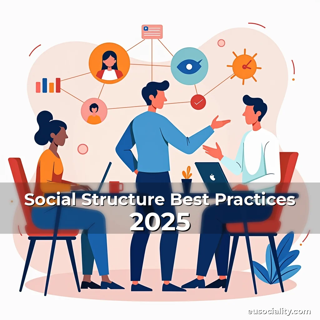 Artistic representation for Social Structure Best Practices 2025