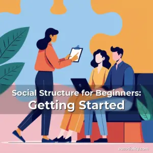 Artistic representation for Social Structure for Beginners: Getting Started