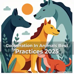 Artistic representation for Cooperation In Animals Best Practices 2025