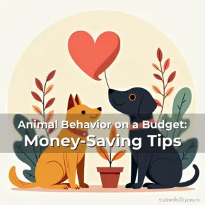 Artistic representation for Animal Behavior on a Budget: Money-Saving Tips