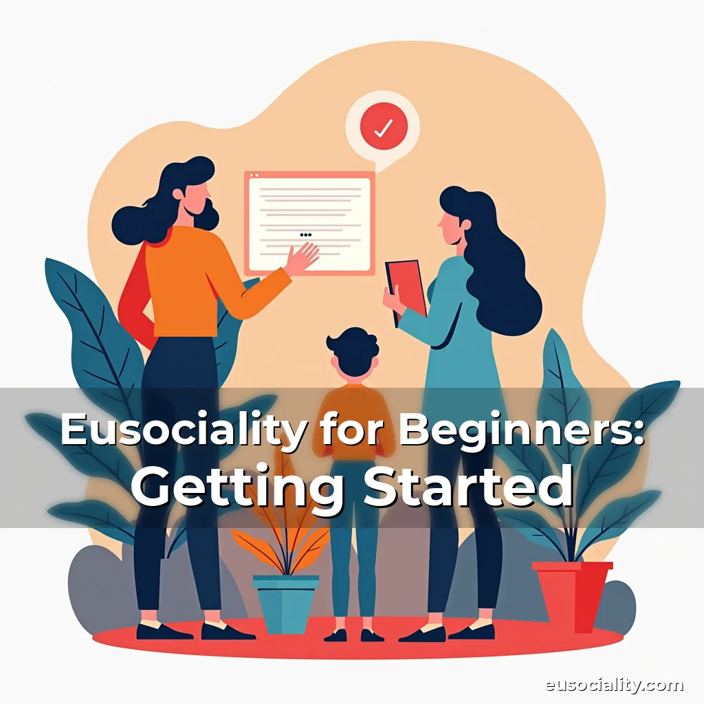 Artistic representation for Eusociality for Beginners: Getting Started