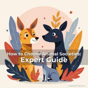 Artistic representation for How to Choose Animal Societies: Expert Guide