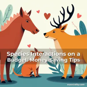 Artistic representation for Species Interactions on a Budget: Money-Saving Tips