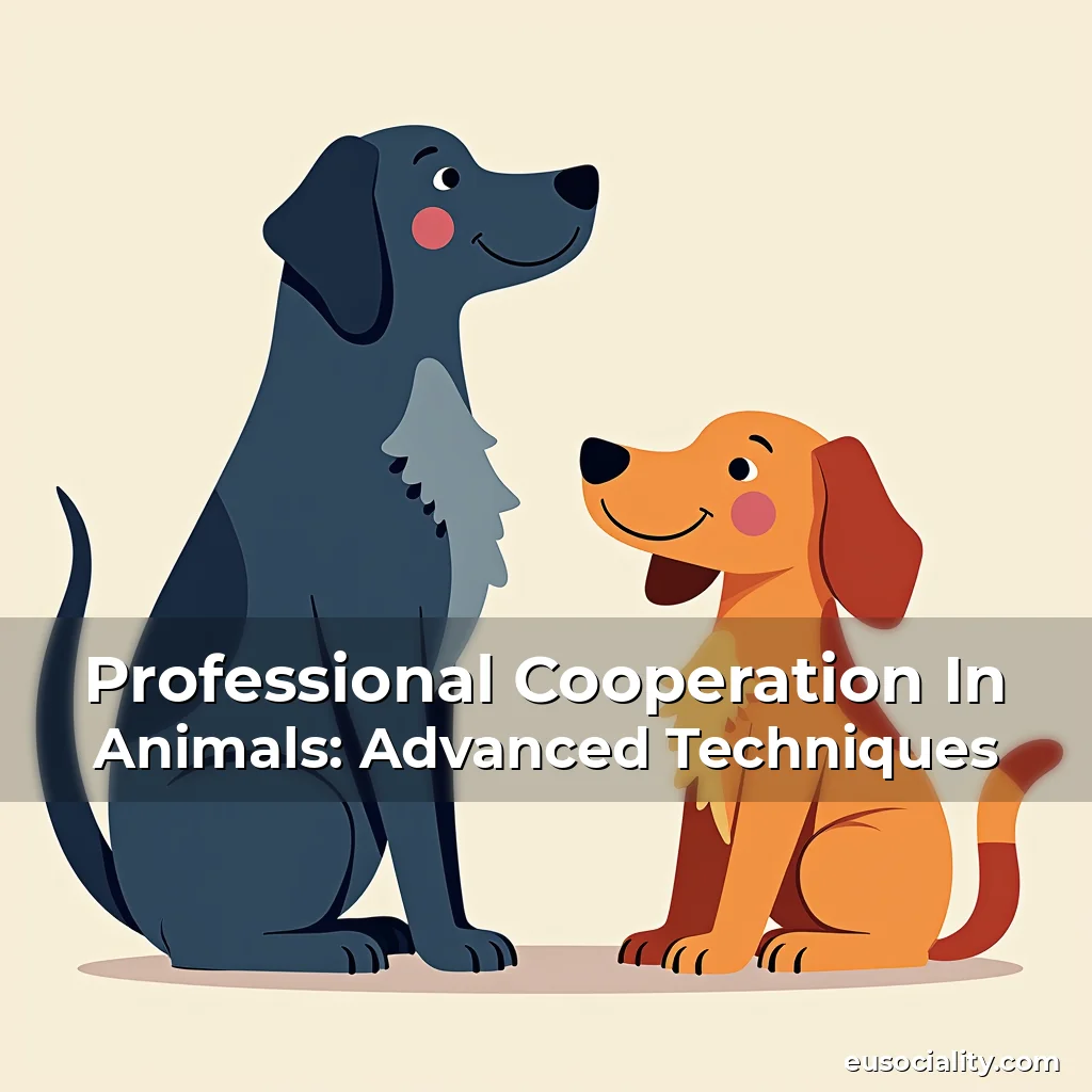 Artistic representation for Professional Cooperation In Animals: Advanced Techniques