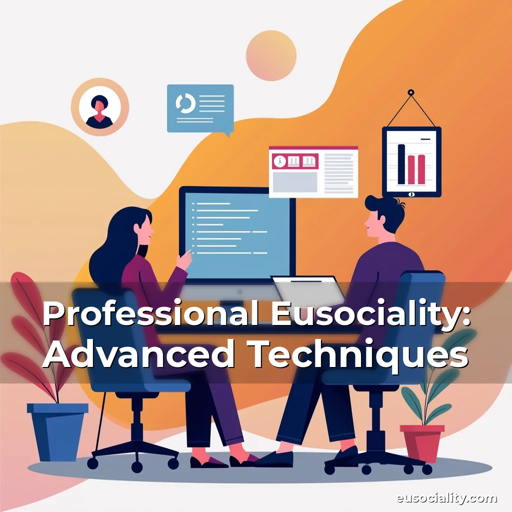 Artistic representation for Professional Eusociality: Advanced Techniques