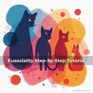 Artistic representation for Eusociality Step-by-Step Tutorial