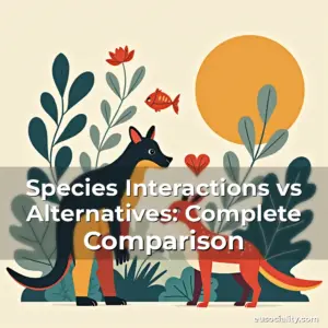 Artistic representation for Species Interactions vs Alternatives: Complete Comparison