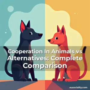 Artistic representation for Cooperation In Animals vs Alternatives: Complete Comparison