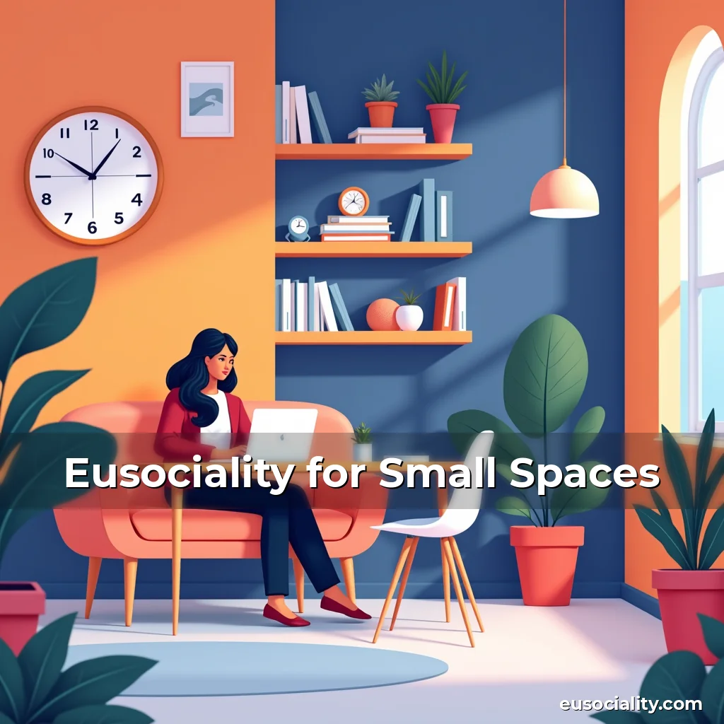 Artistic representation for Eusociality for Small Spaces