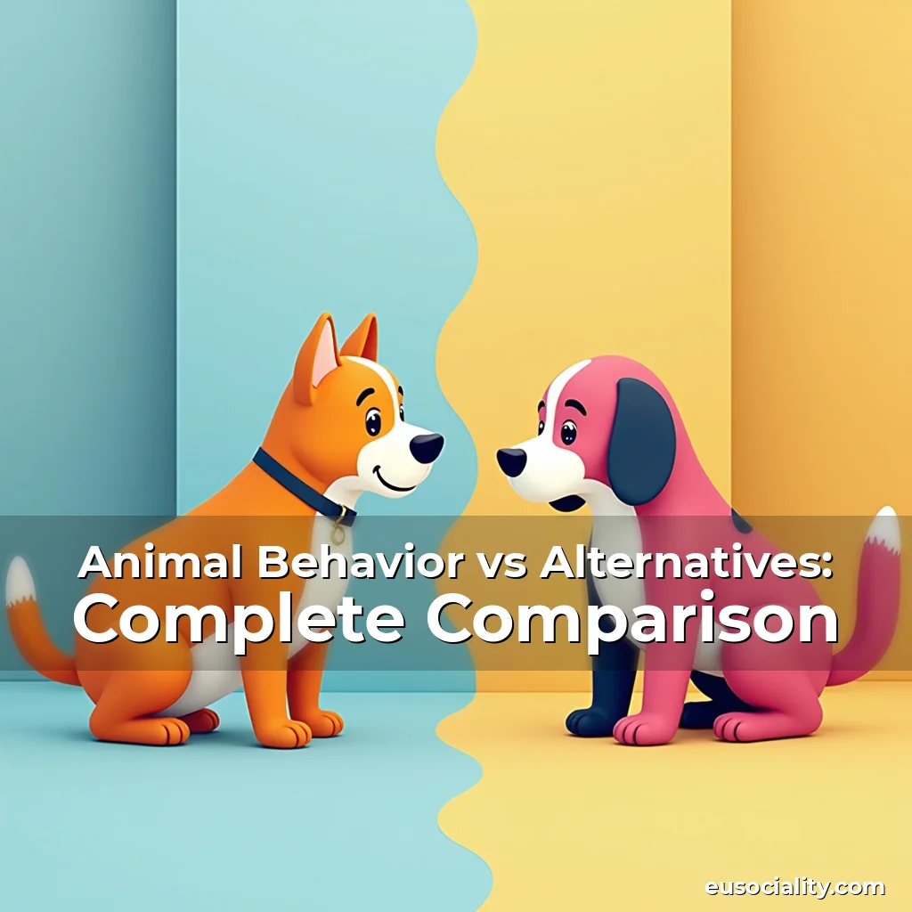 Artistic representation for Animal Behavior vs Alternatives: Complete Comparison