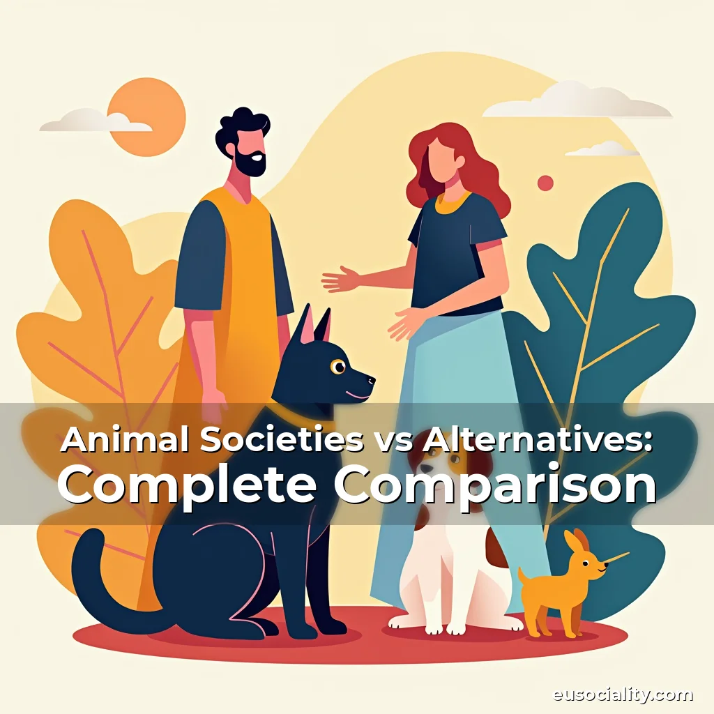 Artistic representation for Animal Societies vs Alternatives: Complete Comparison